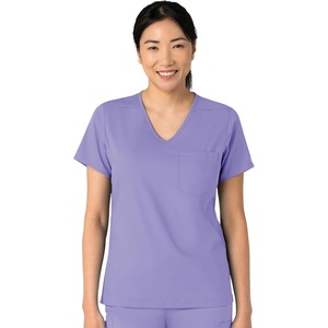 Wink Boundless Women’s Tuck-in Scrub Top(Iris Purple)