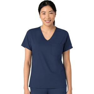 Wink Boundless Women’s Tuck-in Scrub Top(Navy)