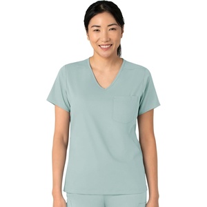 Wink Boundless Women’s Tuck-in Scrub Top(Sky Blue)