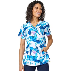 Wink Women’s Scrub Top(Lagoon)