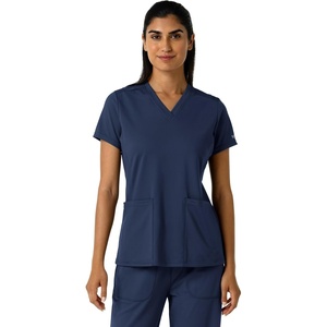 Wink Women’s Women’s 2-Pocket Scrub Top(Navy)
