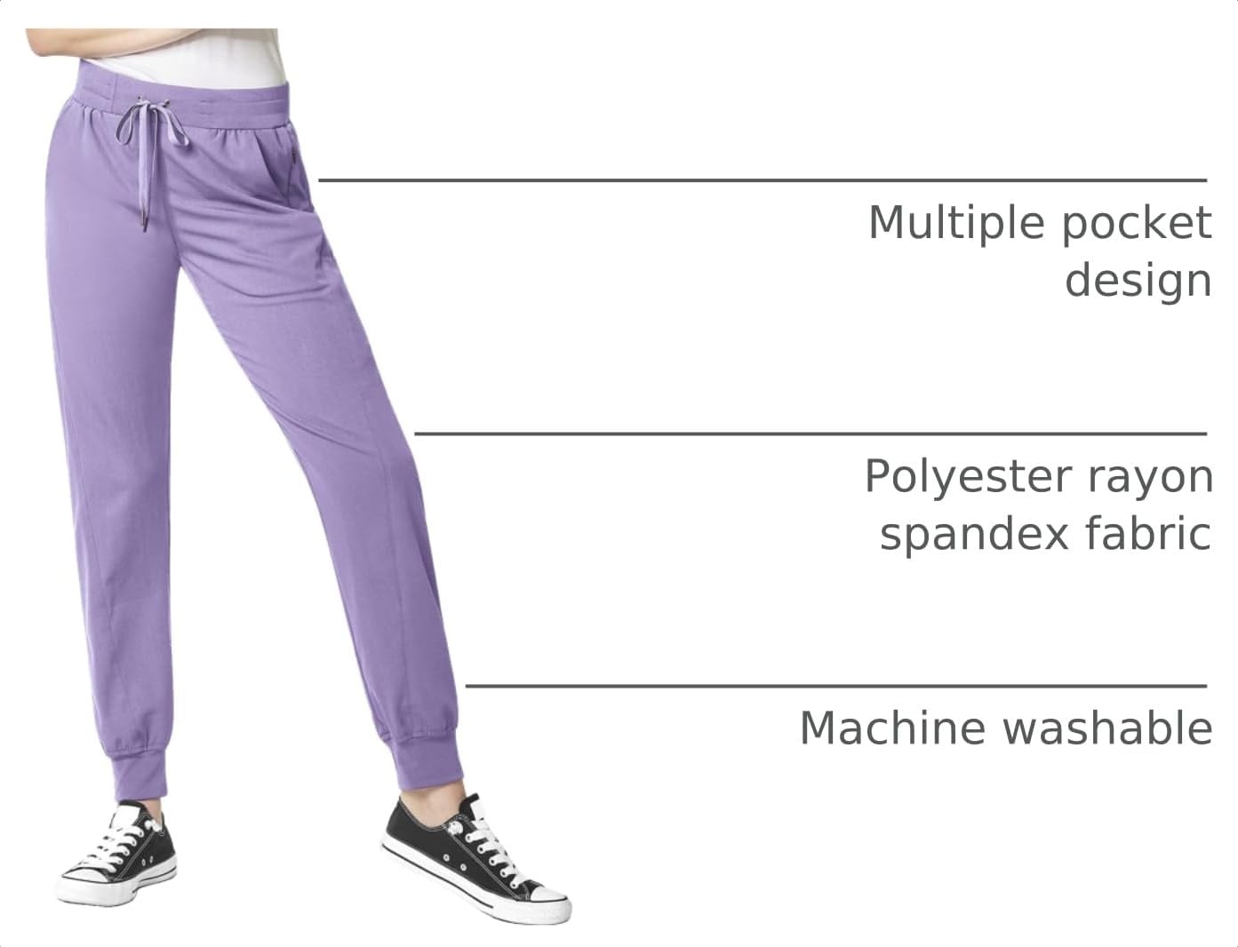 image:imageWink Womens Scrub PantLilac