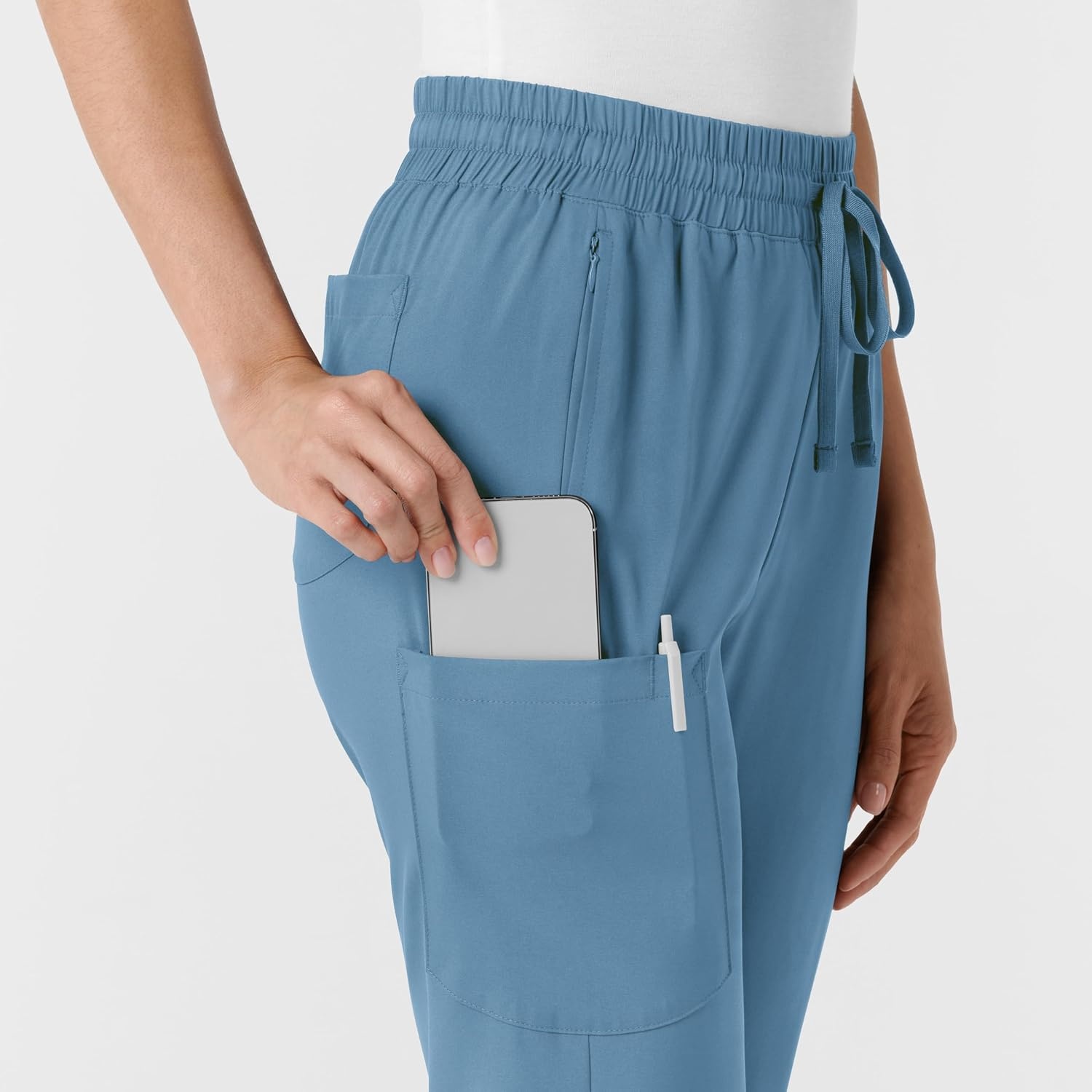 image:imageWink Womens Womens Bootcut Scrub PantPacific Blue