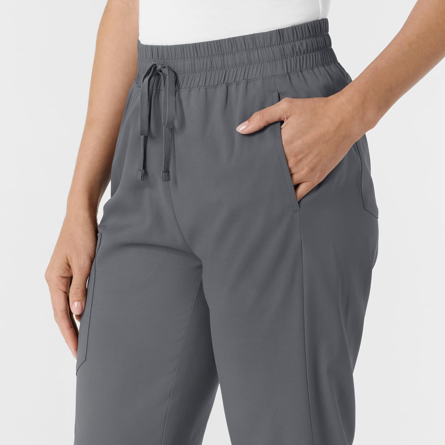 image:imageWink Womens Womens Bootcut Scrub PantPewter