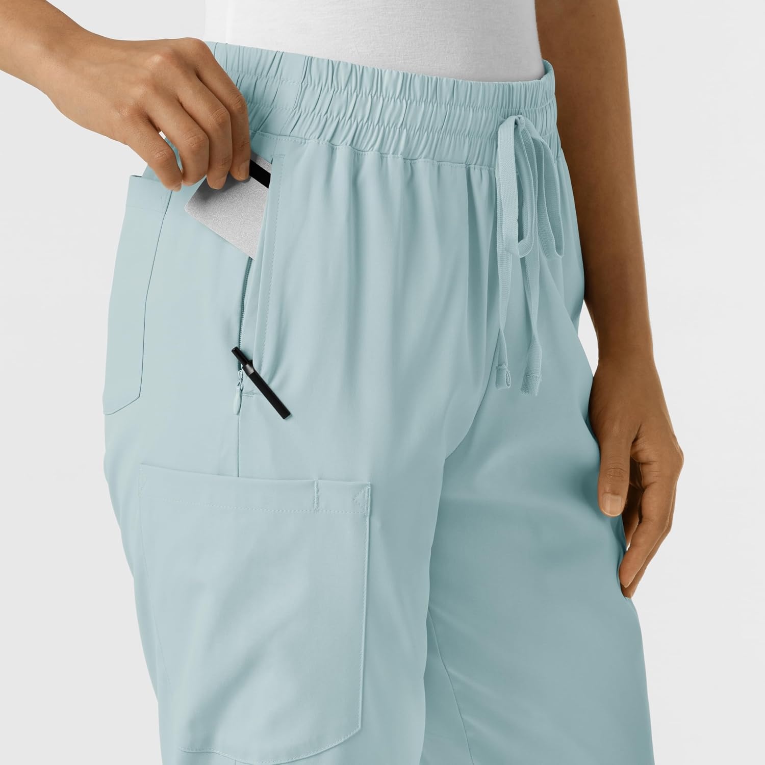 image:imageWink Womens Womens Bootcut Scrub PantSky Blue