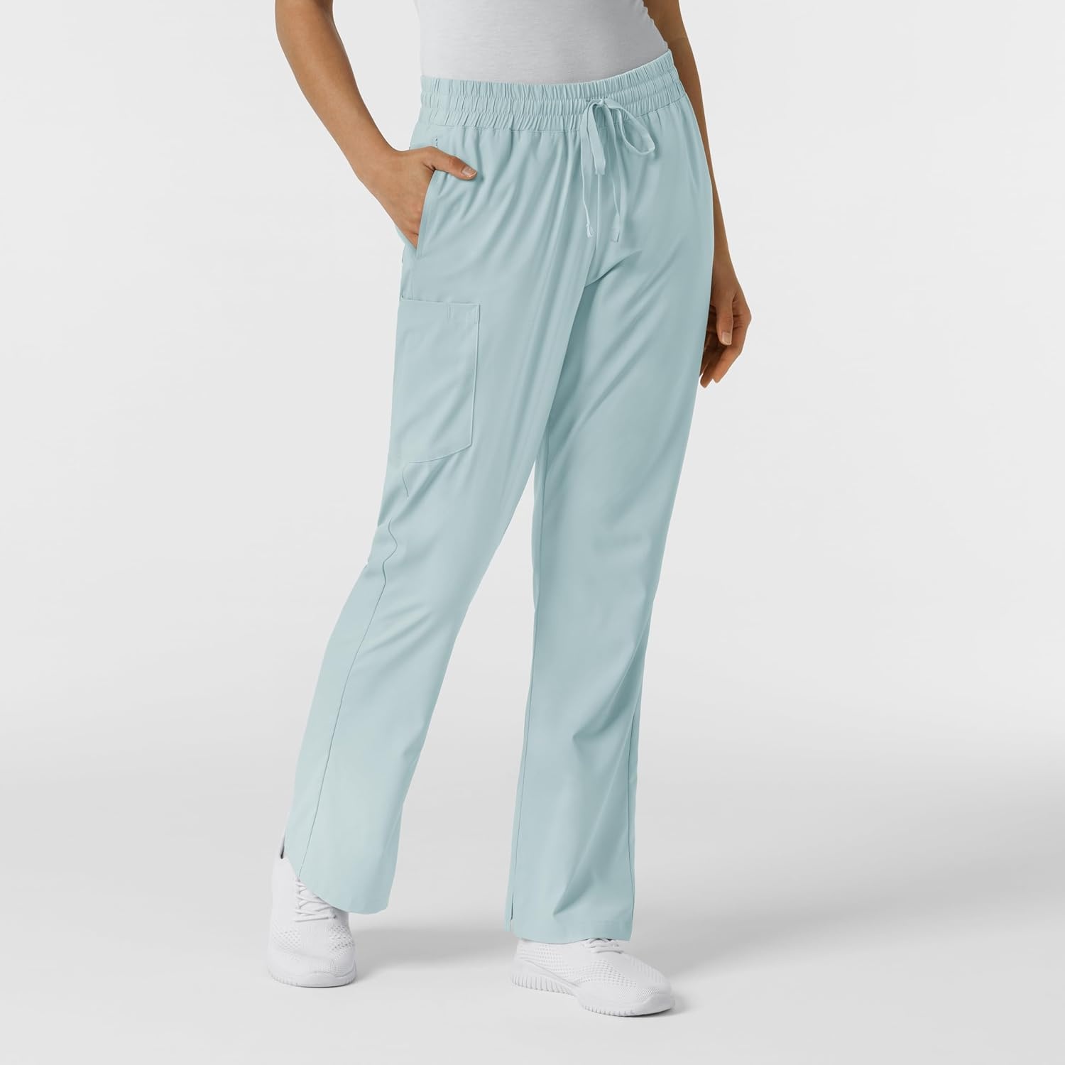 image:imageWink Womens Womens Bootcut Scrub PantSky Blue