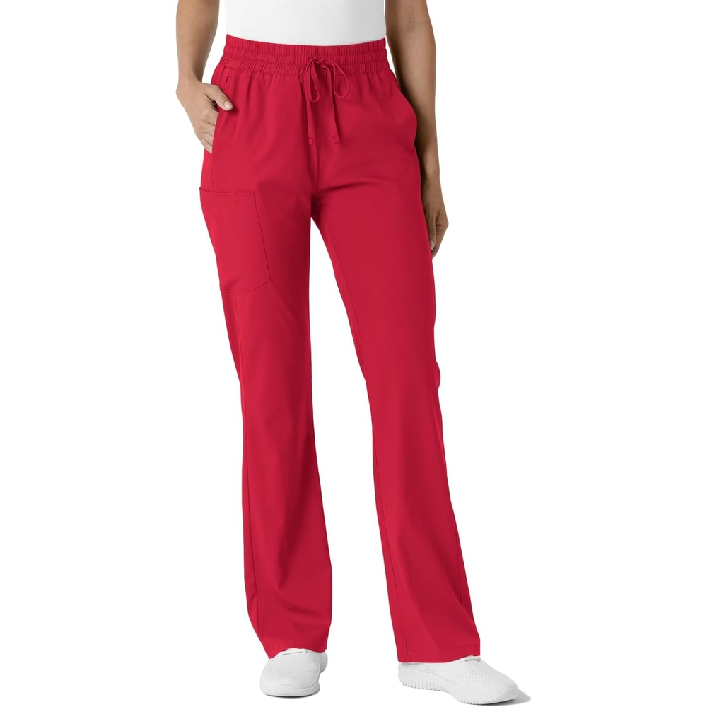 image:imageWink Womens Womens Bootcut Scrub PantRed