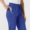 Wink Women’s Women’s Bootcut Scrub Pant(Galaxy Blue)