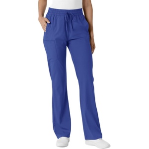 Wink Women’s Women’s Bootcut Scrub Pant(Galaxy Blue)