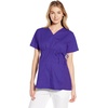 Wink W123 Maternity V-Neck Scrub Top(Grape)