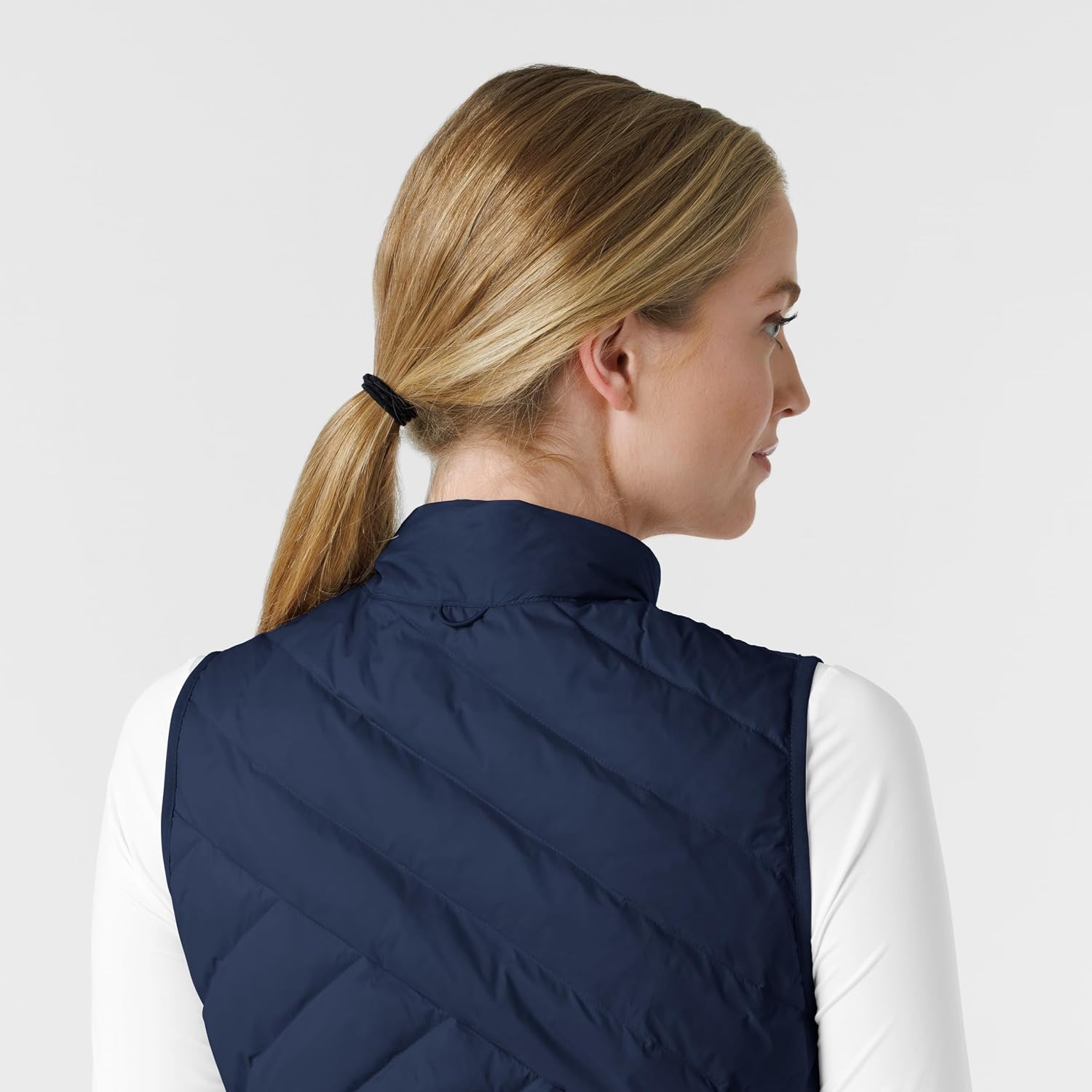image:imageWINK Layers Womens Quilted Scrub VestNavy