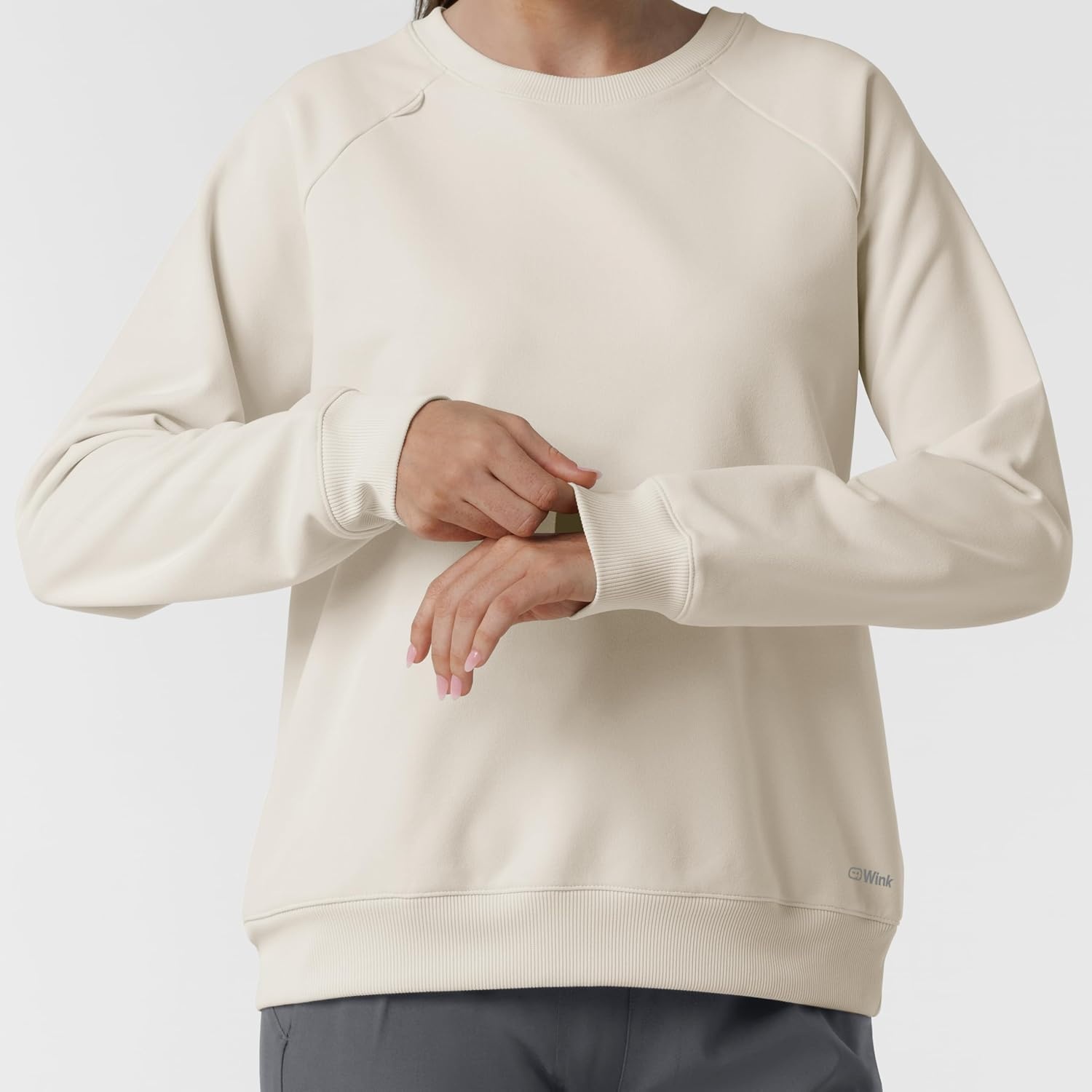 image:imageWINK Womens Womens Pullover SweatshirtBirch