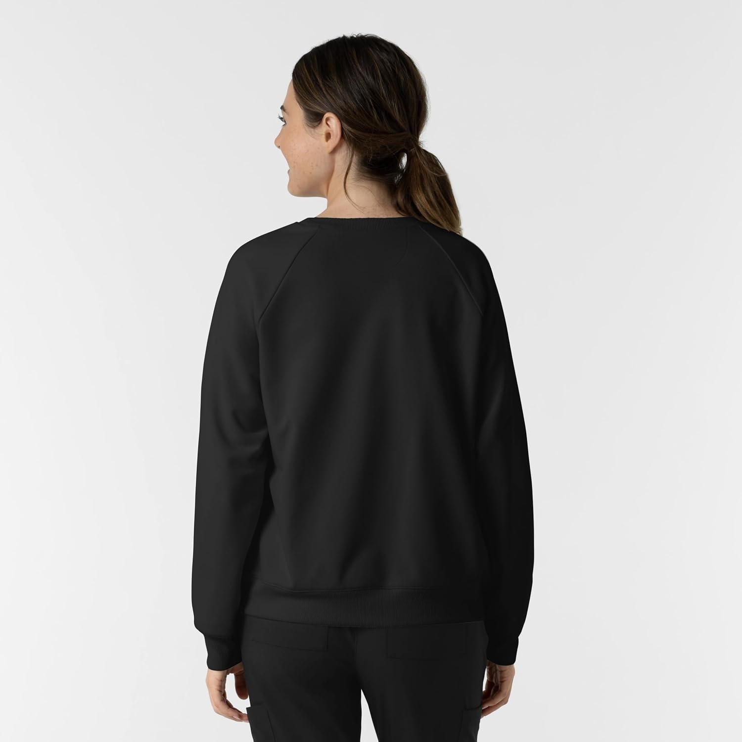 image:imageWINK Womens Womens Pullover SweatshirtBlack