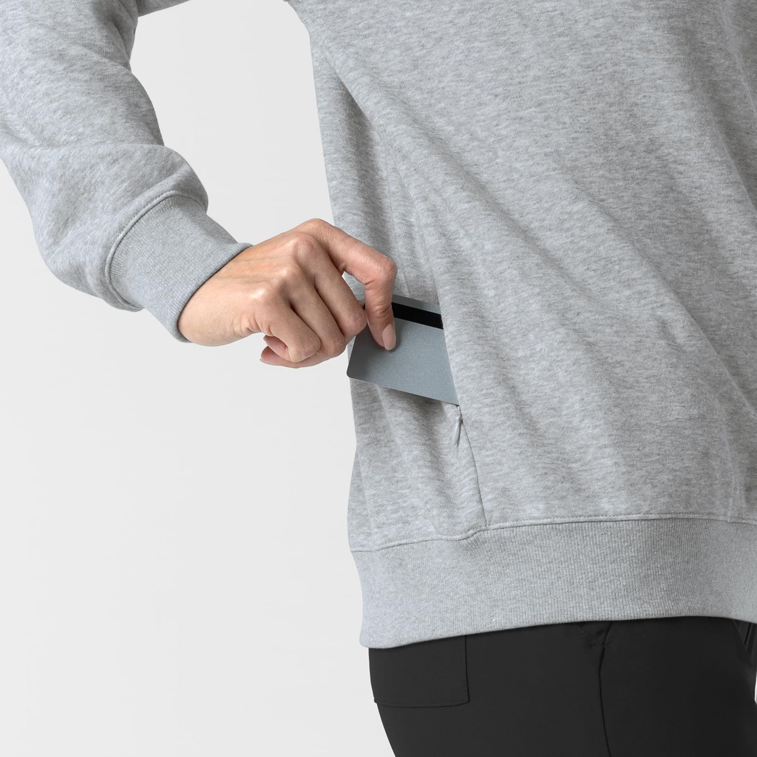 image:imageWINK Womens Womens Pullover SweatshirtGrey Heather