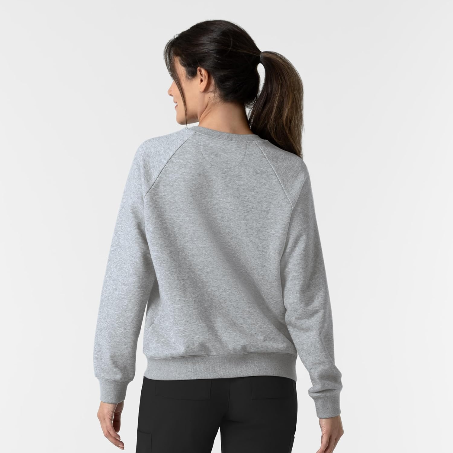 image:imageWINK Womens Womens Pullover SweatshirtGrey Heather