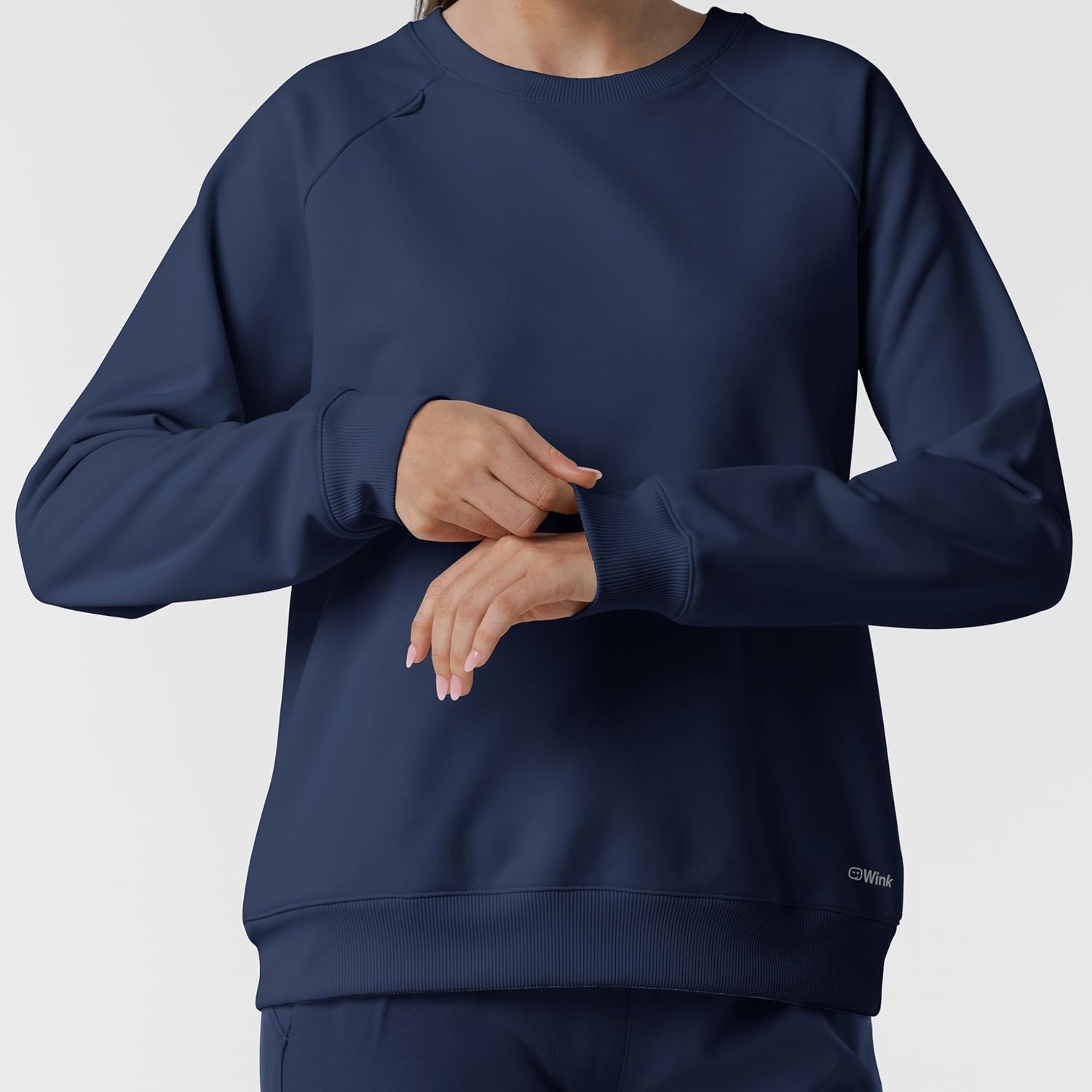 image:imageWINK Womens Womens Pullover SweatshirtNavy