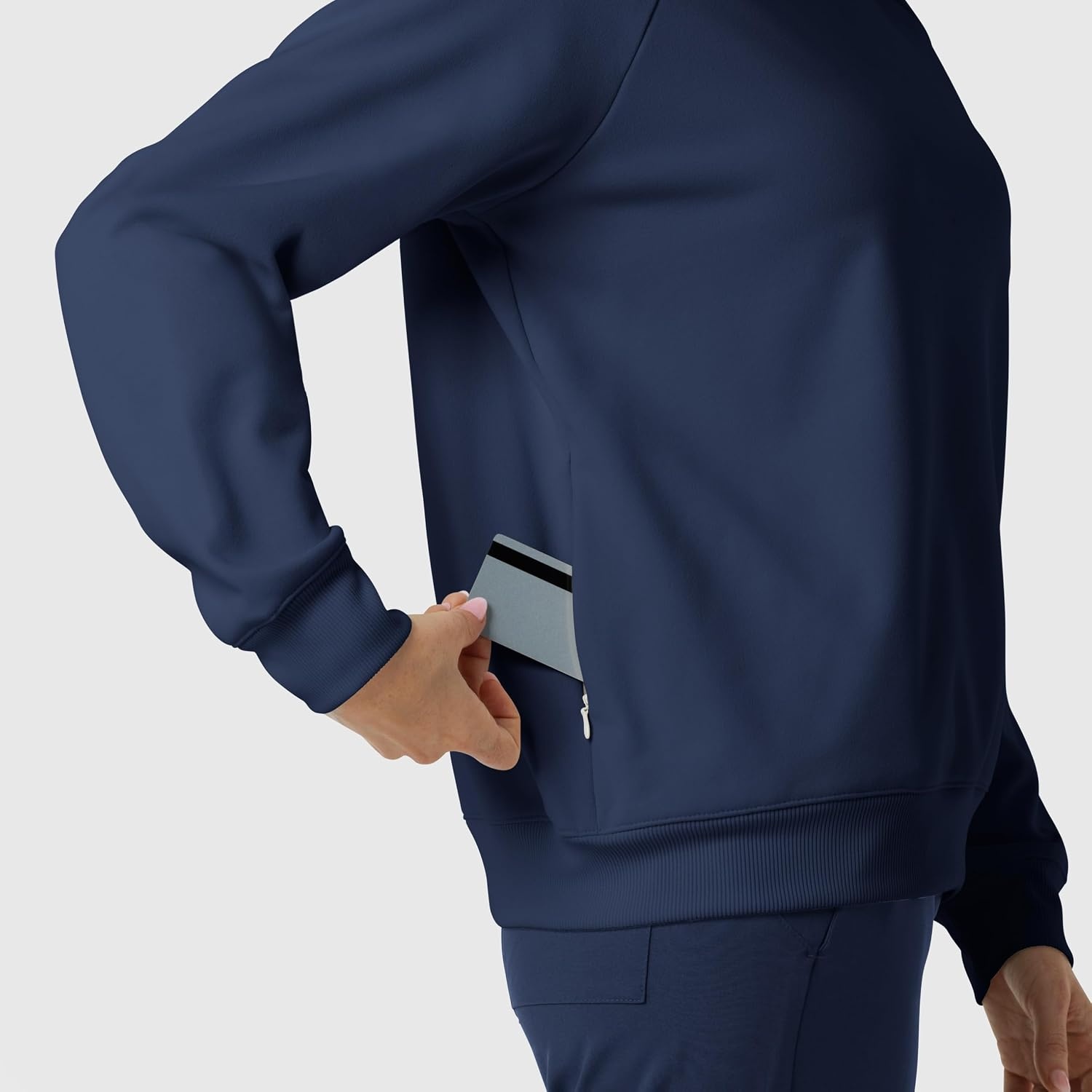 image:imageWINK Womens Womens Pullover SweatshirtNavy