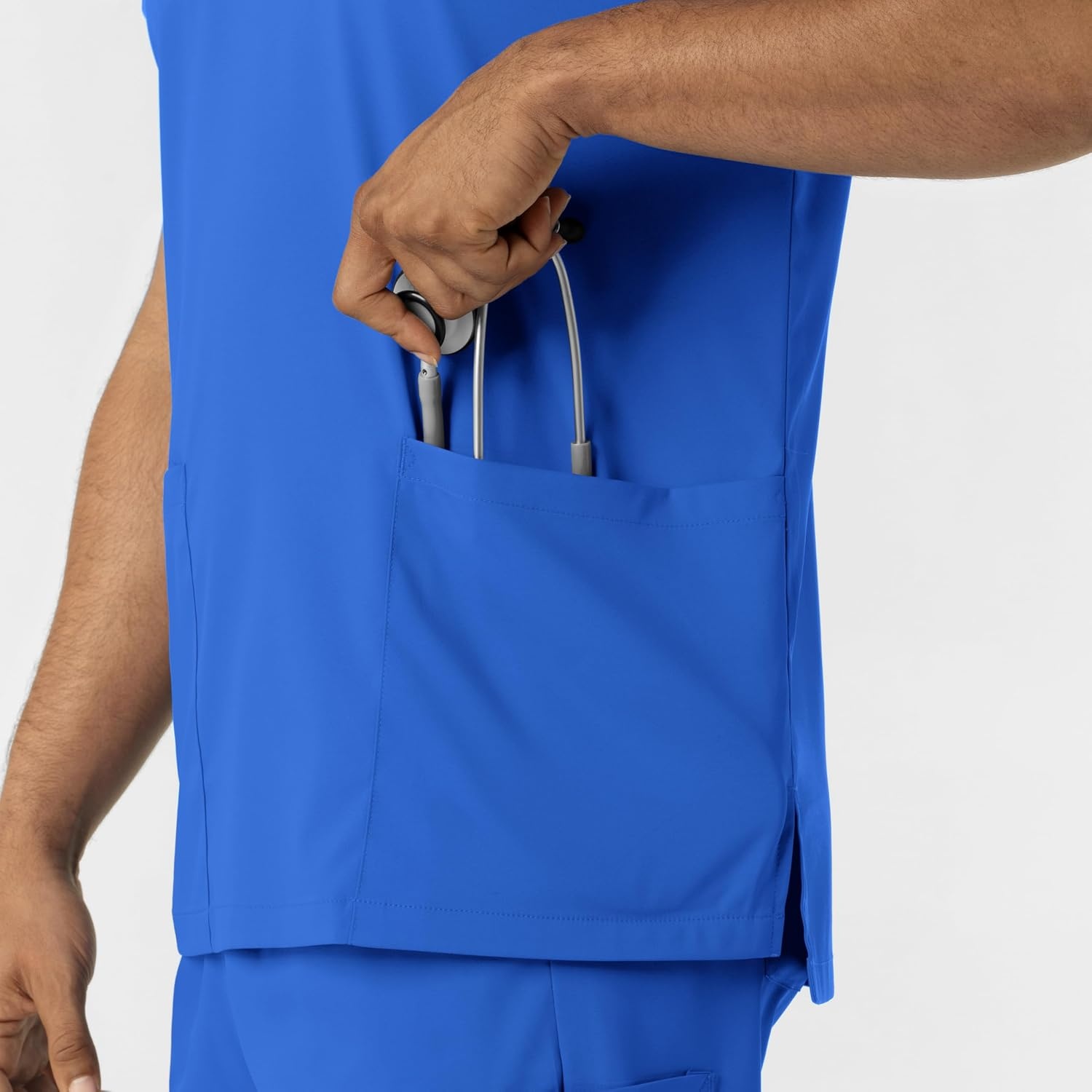 image:imageWink Boundless Unisex VNeck Scrub TopRoyal