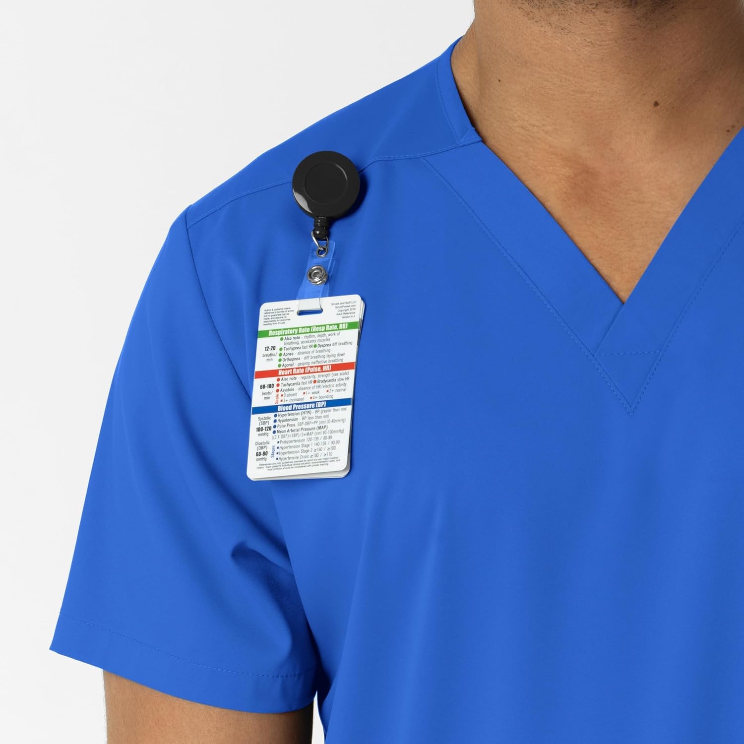 image:imageWink Boundless Unisex VNeck Scrub TopRoyal