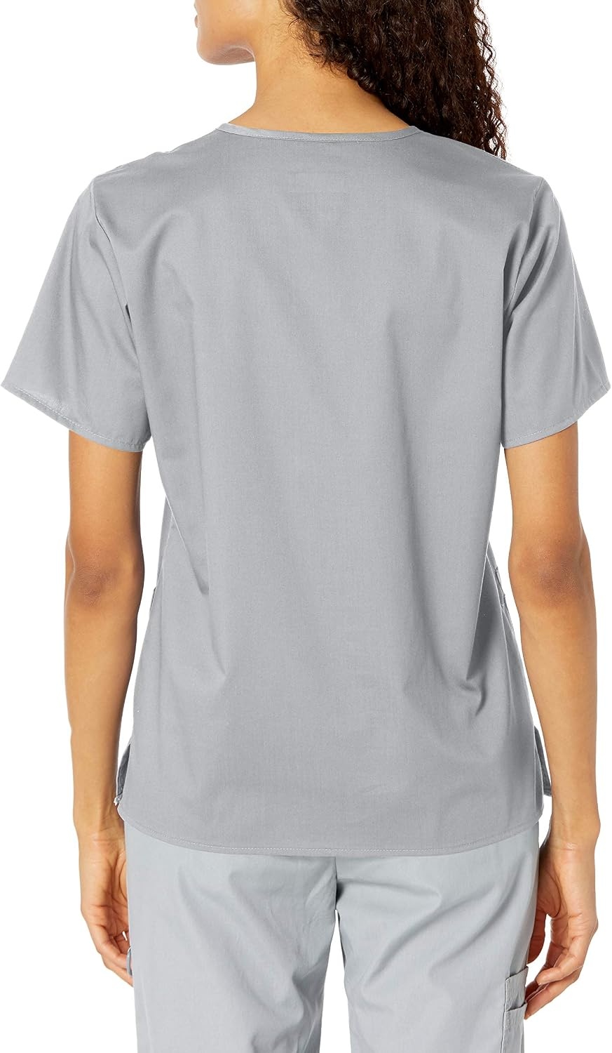 image:imageWink Womens Womens VNeck Scrub TopGrey