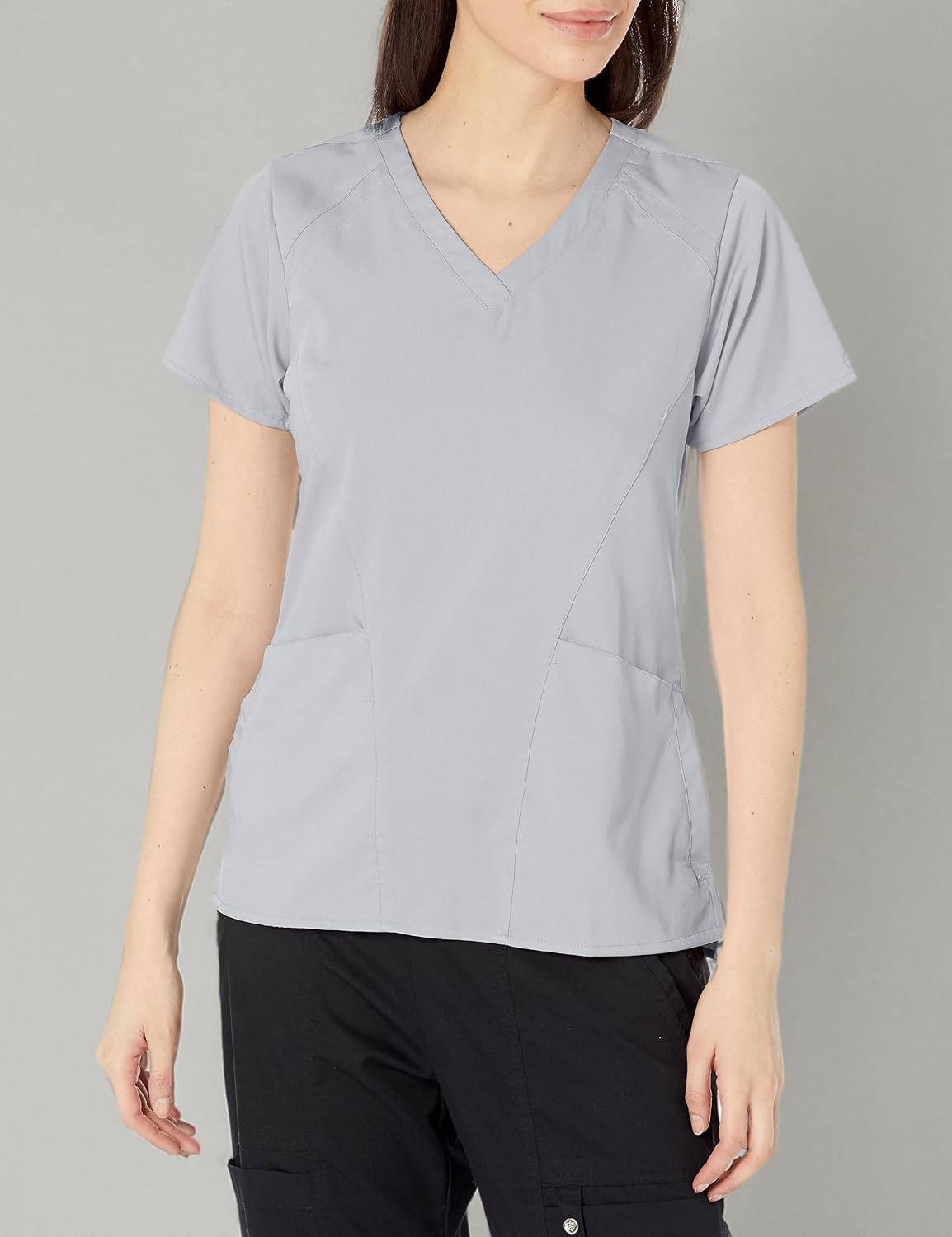 image:imageWonderWink Womens Scrub TopGrey