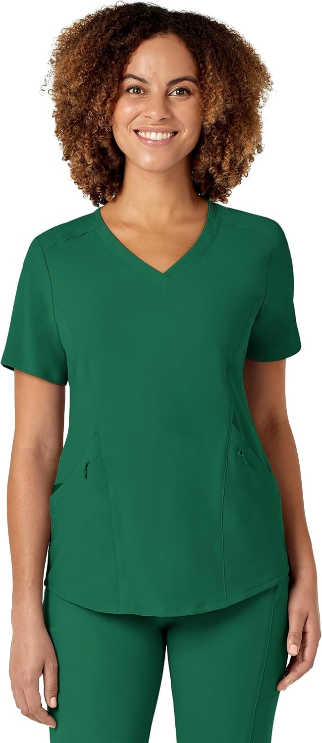 image:imageWonderWink Womens Scrub TopHunter