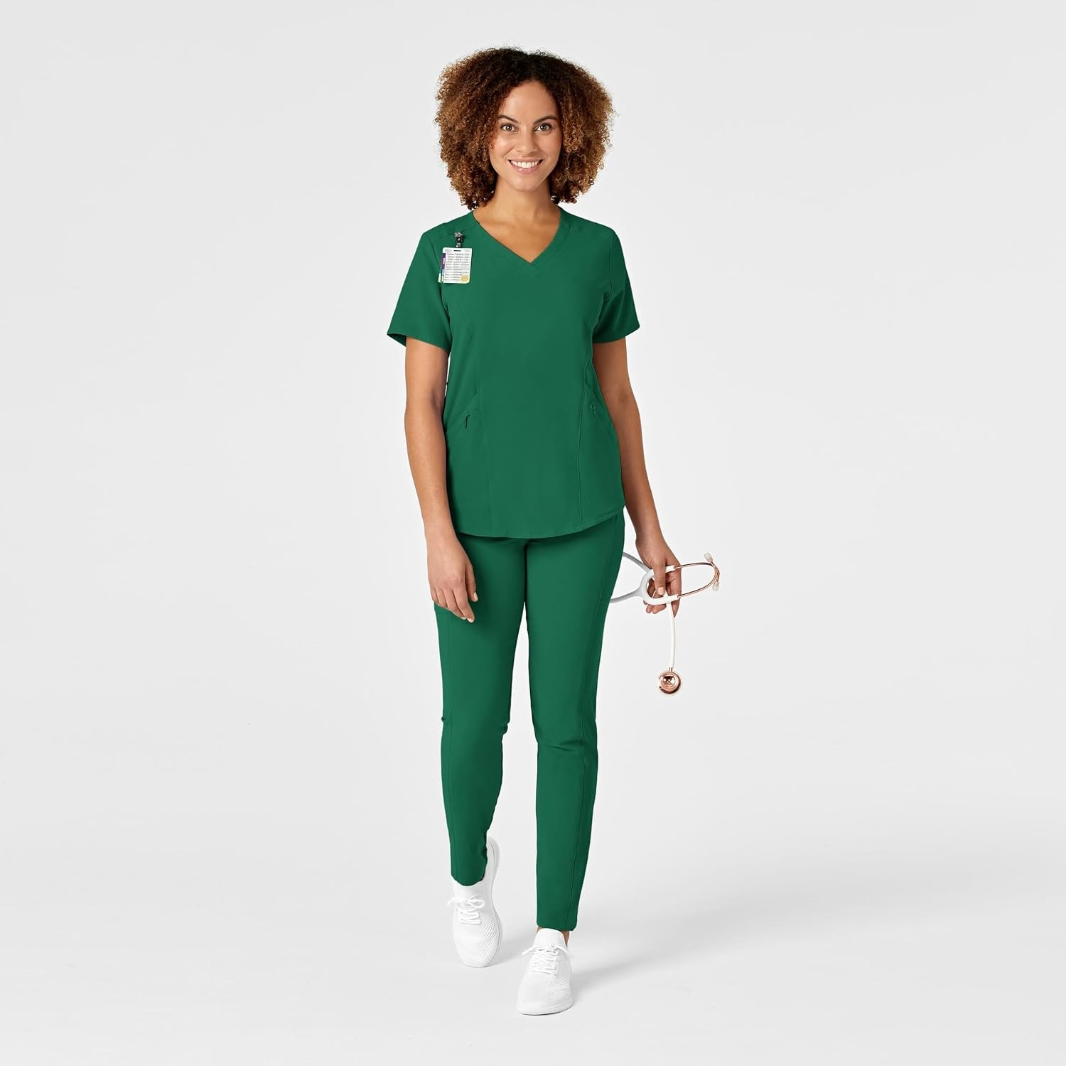 image:imageWonderWink Womens Scrub TopHunter