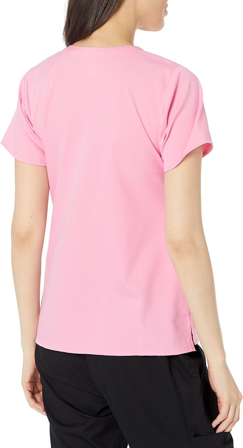 image:imageWonderWink Womens Scrub TopPink Blossom