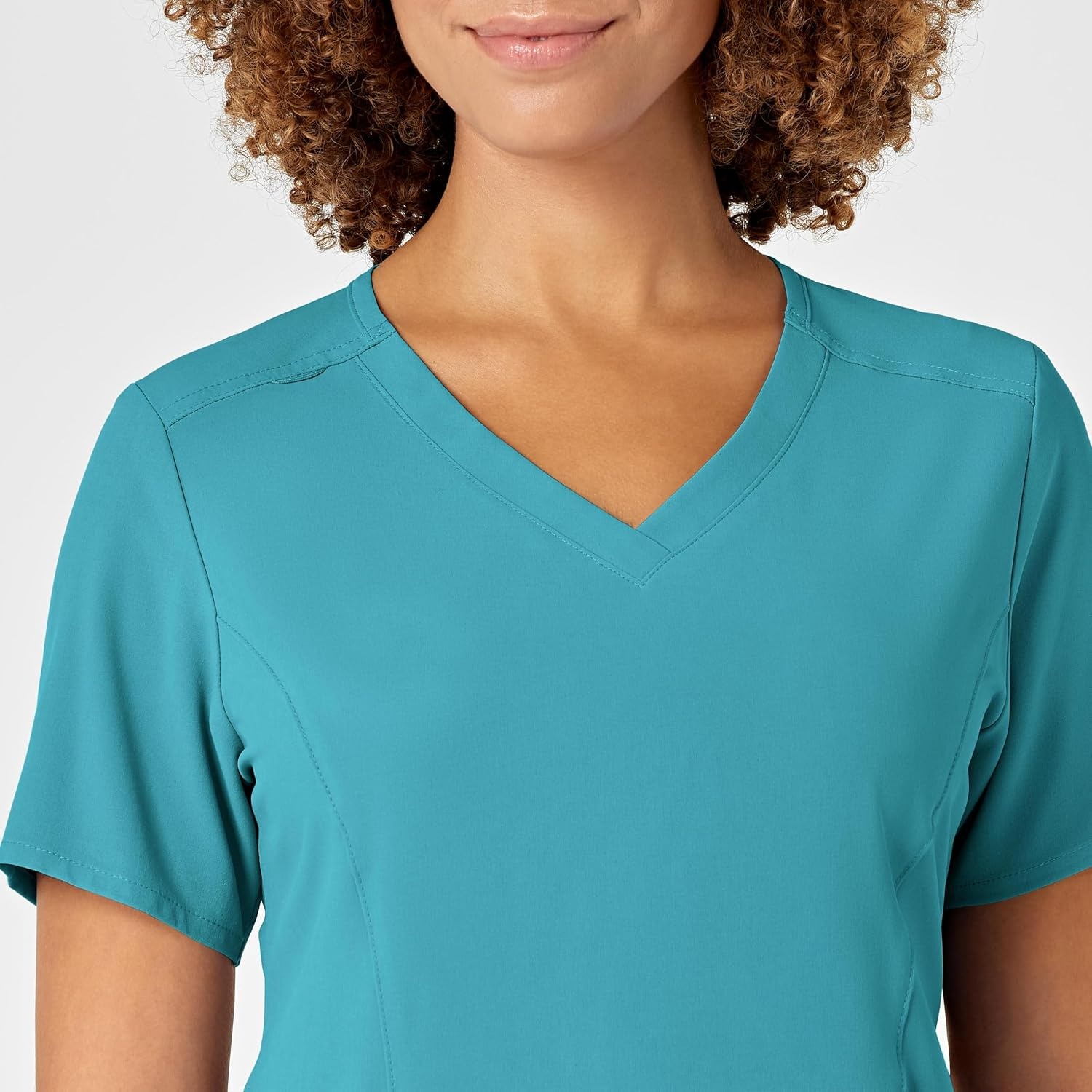 image:imageWonderWink Womens Scrub TopTeal Blue