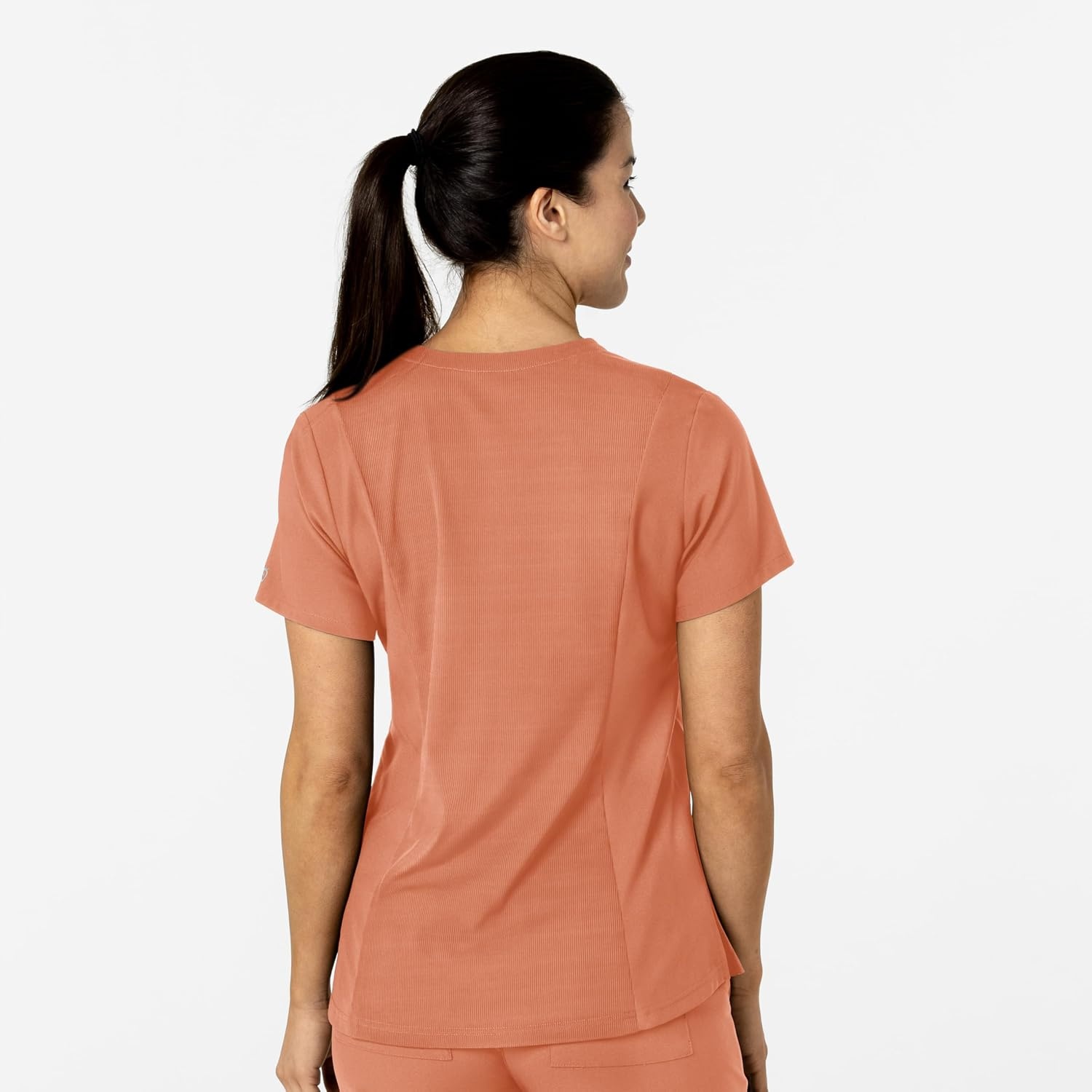 image:imageWonderWink Womens Scrub TopTerracotta
