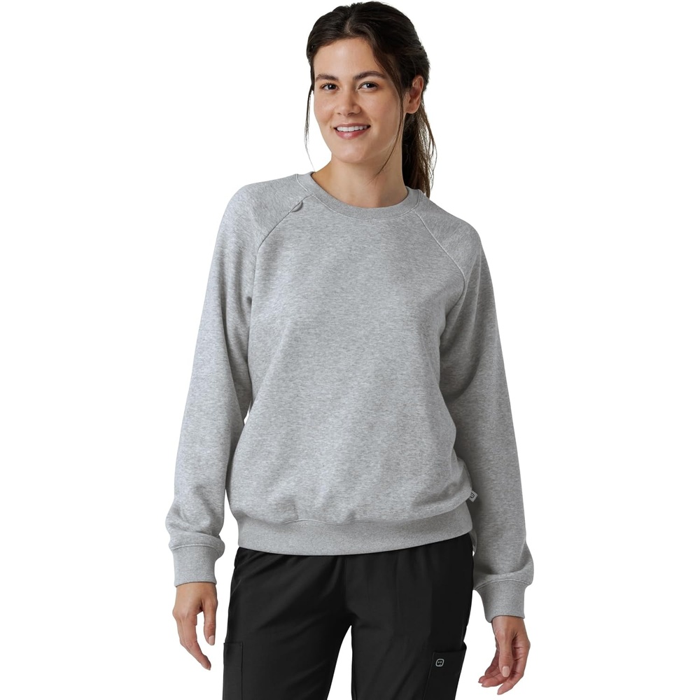 image:imageWINK Womens Womens Pullover SweatshirtGrey Heather