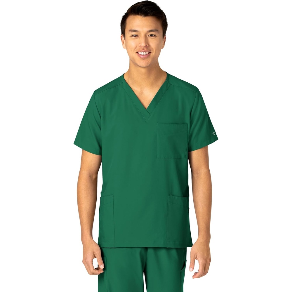 image:imageWink W123 Unisex 4 Pocket Utility Scrub TopHunter