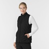 WINK Layers Women’s Quilted Scrub Vest(Black)