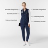 WINK Layers Women’s Quilted Scrub Vest(Navy)