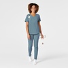 WINK Renew Women’s V-Neck Scrub Top(Elemental Blue)