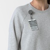 WINK Women’s Women’s Pullover Sweatshirt(Grey Heather)