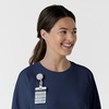 WINK Women’s Women’s Pullover Sweatshirt(Navy)