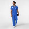 Wink Boundless Unisex V-Neck Scrub Top(Royal)
