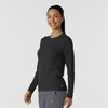 Wink Layers Women’s 3-Pack Essential Layer Long Sleeve(Black/White/Pacific Blue)