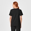 Wink W123 Unisex 4 Pocket Utility Scrub Top(Black)