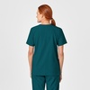 Wink W123 Unisex 4 Pocket Utility Scrub Top(Caribbean Blue)