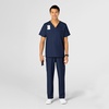 Wink W123 Unisex 4 Pocket Utility Scrub Top(Navy)