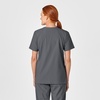 Wink W123 Unisex 4 Pocket Utility Scrub Top(Pewter)