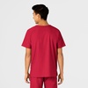 Wink W123 Unisex 4 Pocket Utility Scrub Top(Red)