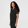 Wink WonderWORK Unisex V-Neck Scrub Top(Black)