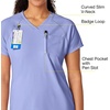 WonderWink Women’s Scrub Top(Ceil Blue)
