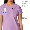 WonderWink Women’s Scrub Top(Violet Tulle)
