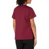 WonderWink Women’s Wonderflex Verity Scrub Top, Wine, XX-Large