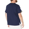 WonderWink unisex-adult Big The Alpha Unisex V-Neck Scrub Top, Navy, 4X-Large