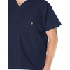 WonderWink unisex-adult Big The Alpha Unisex V-Neck Scrub Top, Navy, 4X-Large